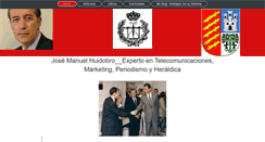 Desktop Screenshot of huidobro.es